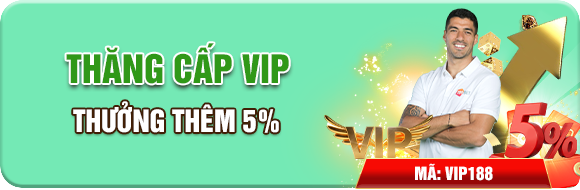 Thăng cấp vip thưởng thêm 5% khi chơi tại trang chủ 789BER